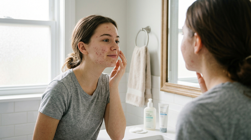 Жасөспірімдердің акнеге бейім терісіне күтім: не көмектеседі және не зиян келтіреді