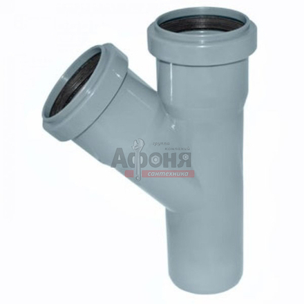 50 тройник на 50 угол 45