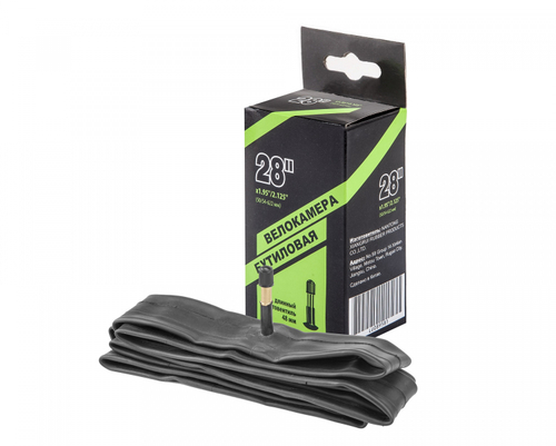 Велокамера 28" х 1,95/2,125" автовентиль 48мм, арт. 790018