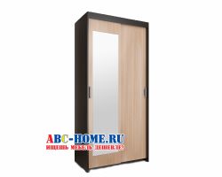 Шкаф-купе двухстворчатый "Томас" Т22 (венге\дуб млечный), ЛДСП, MODERN, г. Ижевск