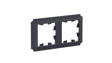 Рамка 2-м AtlasDesign Antique универс. карбон SE ATN101002