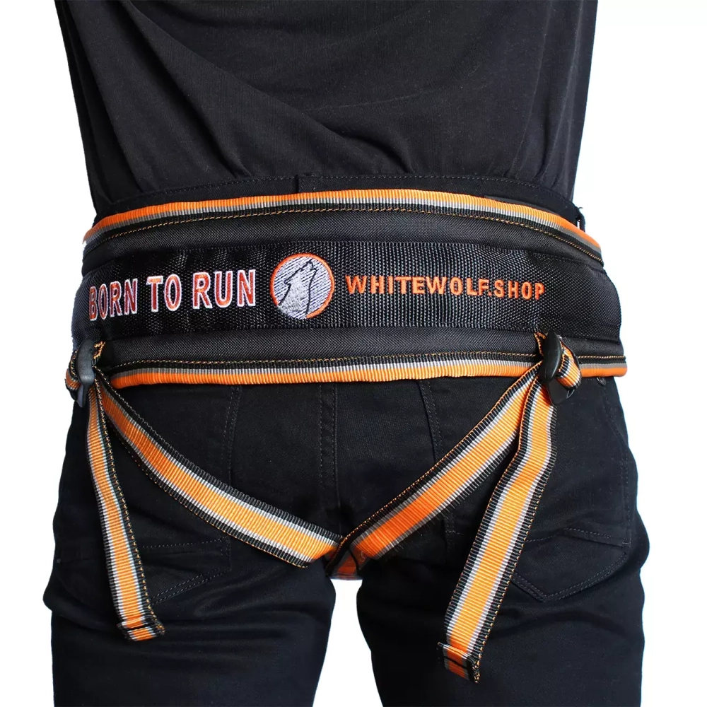 Пояс для каникросса в комплекте с потягом White Wolf серия Спорт