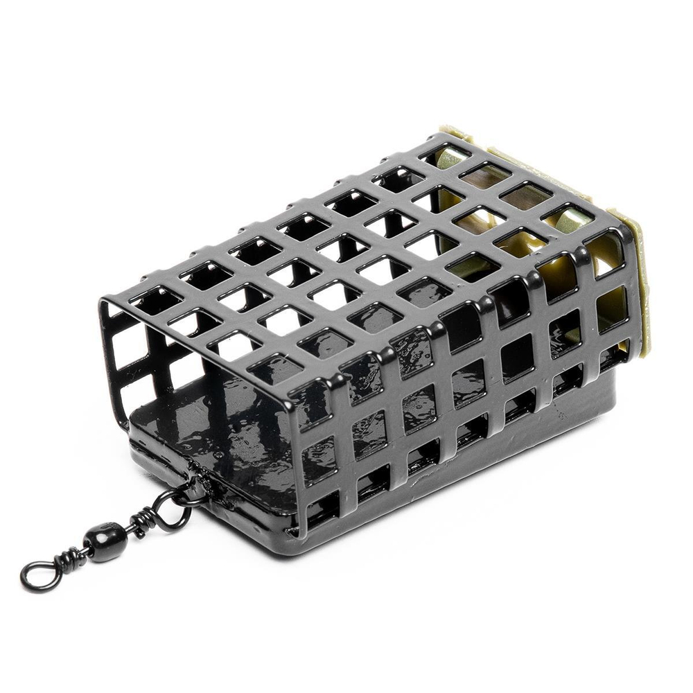Кормушка Premier Fishing Feeder SPORT прямоуг. крашенная с дном  120гр (PF-FS-PK-120 BL)