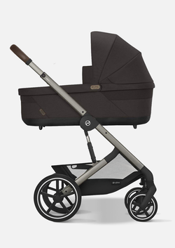 Cybex Детская коляска Balios S Lux BLK 2 в 1 цвет Chocolate Brown