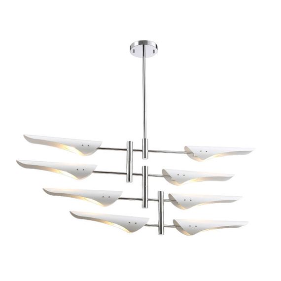 Подвесная люстра Crystal Lux Rafael SP8 Chrome