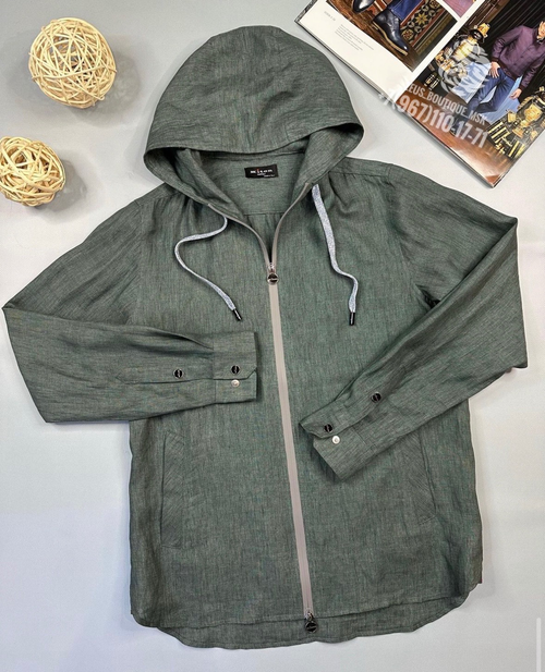 Рубашка с капюшоном Kiton