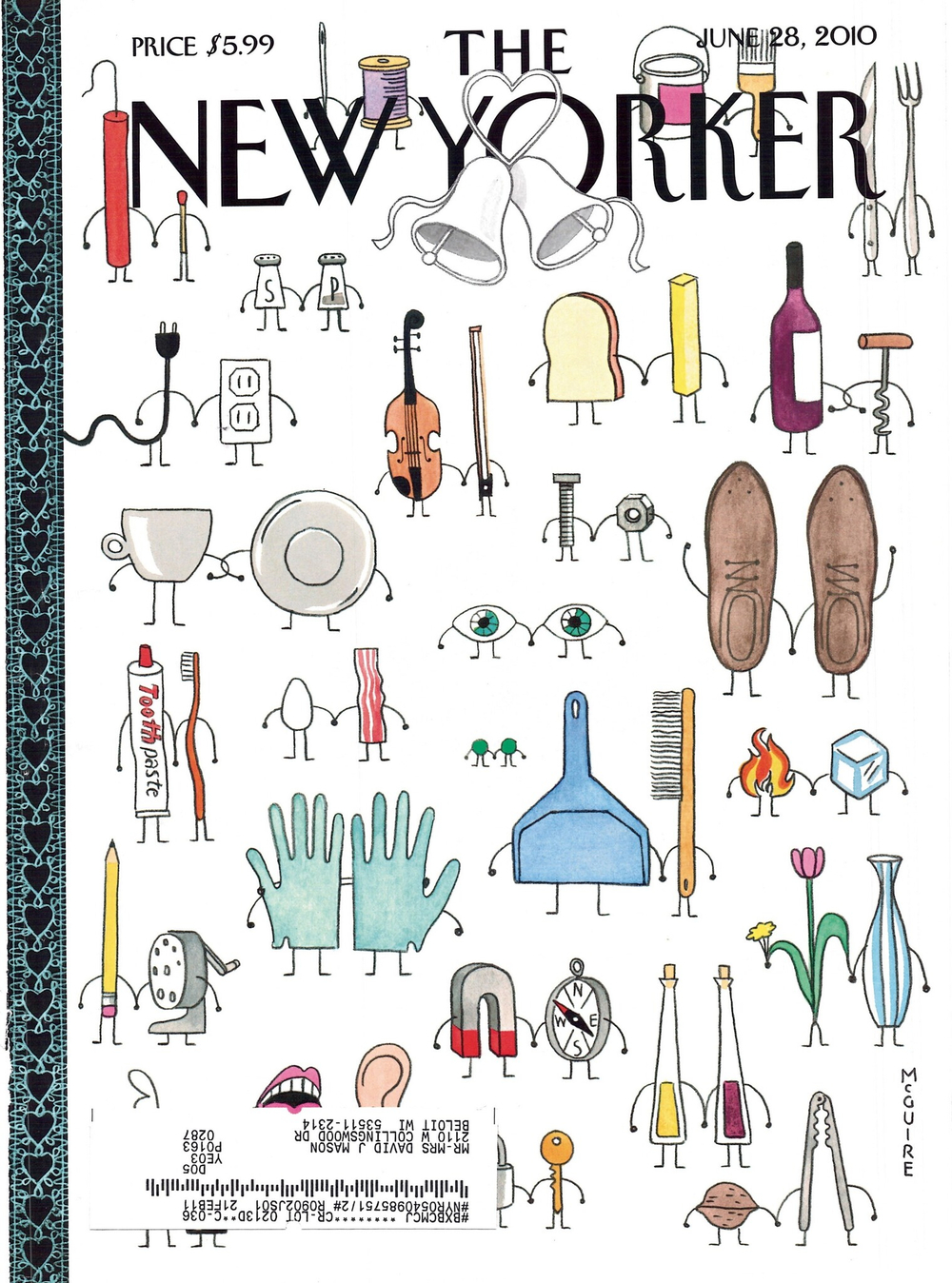 Журнал The New Yorker 28-06-2010, обложка