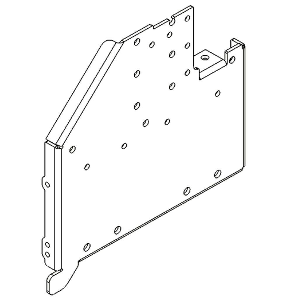 Пластина основания оси Y правая Restart