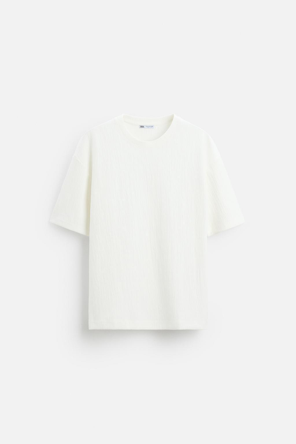 Футболка relaxed fit из рельефной ткани