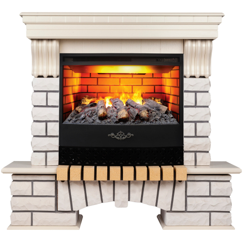 Каминокомплект Real Flame Country 25/25,5 WT с очагом 3D Firestar 25,5