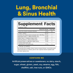 Natural Factors, Здоровье дыхательных путей (Lung, Bronchial & Sinus Health), 45 таблеток