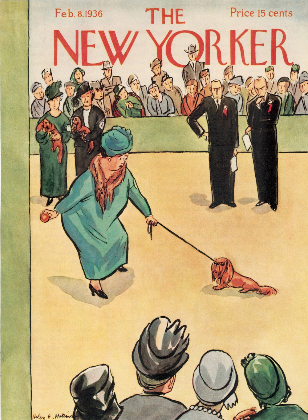 Постер журнала The New Yorker 08-02-1936