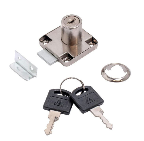 Замок Мебельный врезной  StahlBuro  138 - 22М с отв.пл.хром  /16899