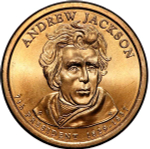 USA 1 Dollar Presidential Andrew Jackson 2008 – Denver (D)