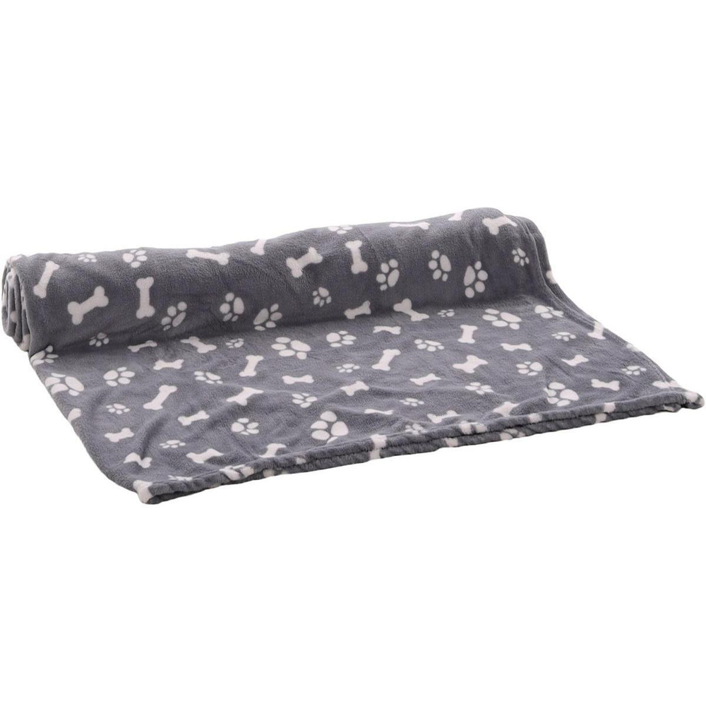 Подстилка для собак и кошек Flamingo Zuma, размер 3, размер 150x200см., серый
