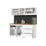 Кухня 1,7 Хелен Фасад МДФ с фрезеровкой