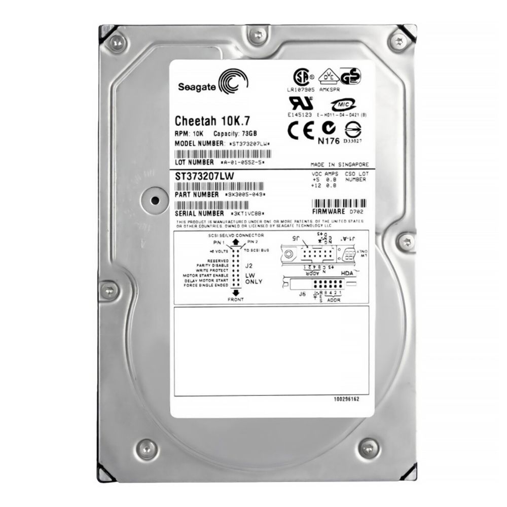 Жесткий диск Seagate Cheetah 10K.7 (73GB 10000rpm 8MB cache U320 SCSI SCA-2 68-pin) 9X3005-104