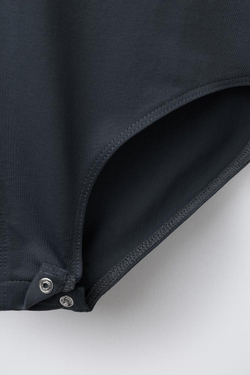 ZARA БОДИ ИЗ ПОЛИАМИДА, МОРСКОЙ СИНИЙ