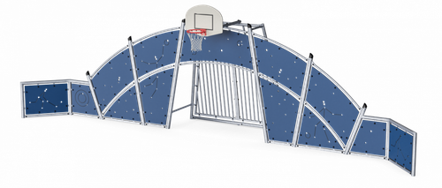 Комплекс для игр с мячом, 12 м