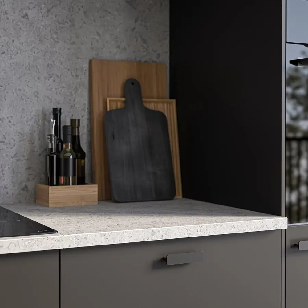 Столешница - IKEA EKBACKEN/ЭКБАККЕН ИКЕА, 186х63,5х2,8 см, серый