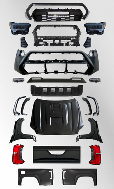 Обвес переделка в Toyota Tacoma 2025+ для Toyota Hilux 2015-2025 Тойота Хайлюкс Такома