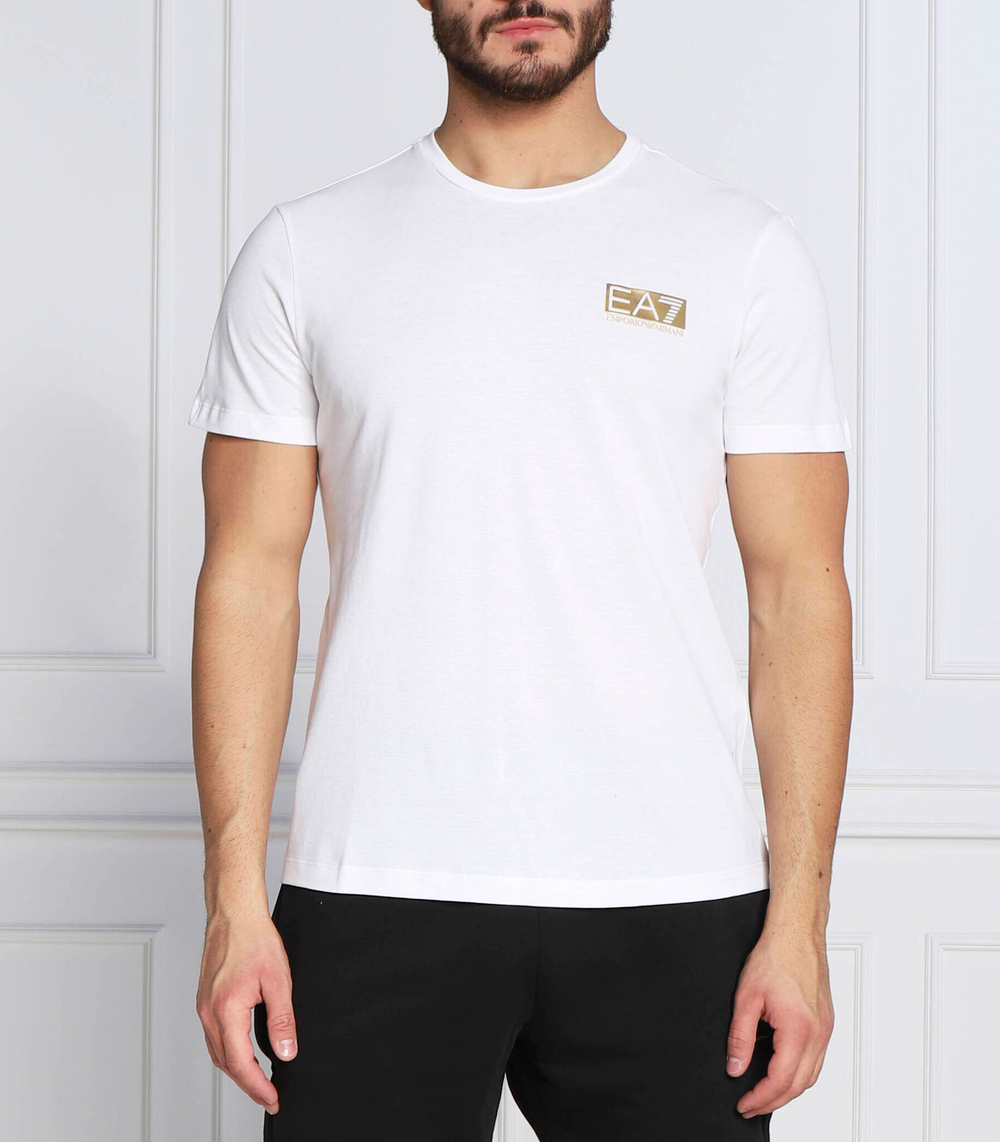 футболка EA7 - белый(6LPT15 PJ5AZ)
