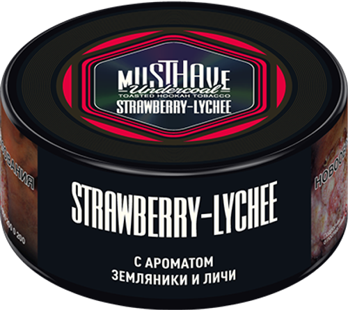 М. Табак для кальяна Must have Strawberry-Lychee (Земляника, личи) 25гр