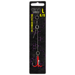 Стингер для джиг-головки Цветной Vido Craft VD-CSTJE 1шт Stinger Eye Jig Тройник -