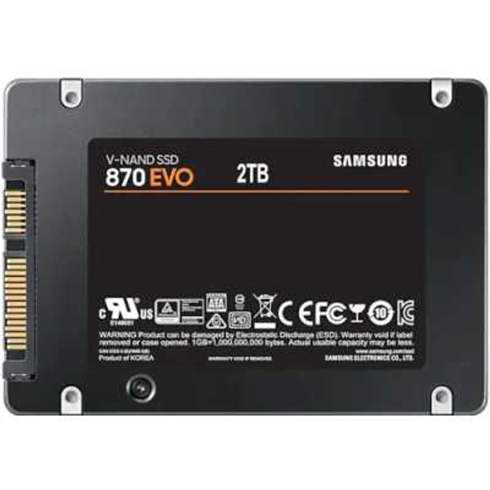 SSD диск Samsung 870 EVO 2Tb MZ-77E2T0B/AM