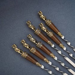 Подарочный набор шампуров "Кузнецы"