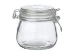 Банка 500мл стеклянная круглая тм Appetite