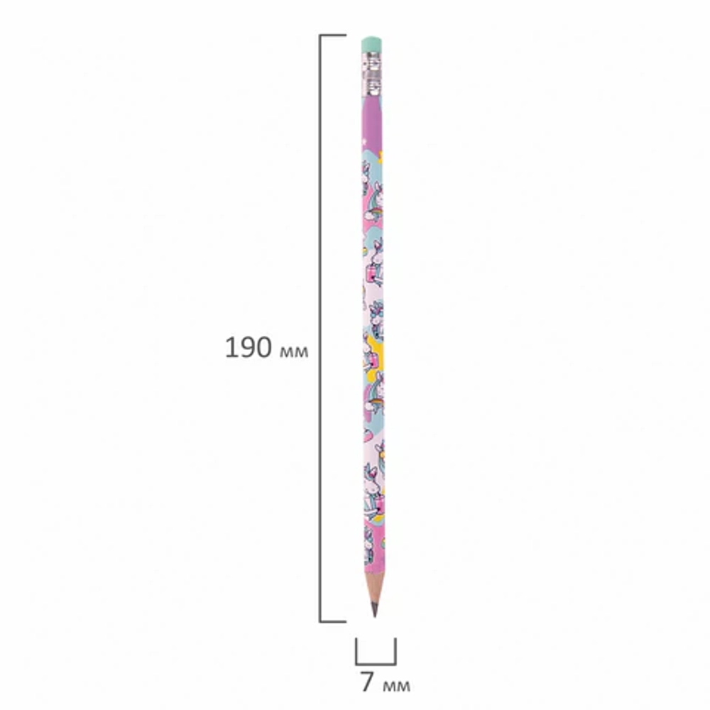 Карандаш "Единороги"