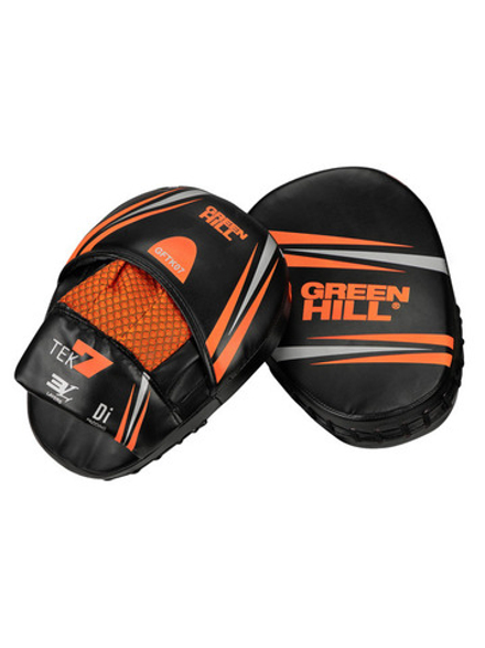 FMT-5260 Боксерские лапы TEK7 черно-оранжевый