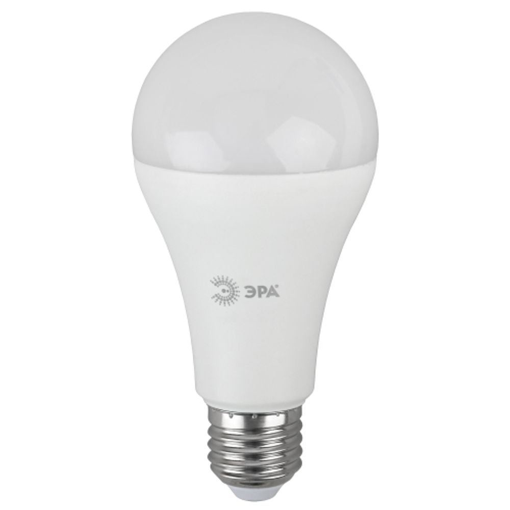 Лампа светодиодная ЭРА STD LED A65-30W-840-E27 30Вт груша нейтральный белый свет Е27 | Лампы cветодиодные Груша (A)