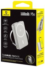 Внешний аккумулятор Baseus Nomos 10000 мАч серый
