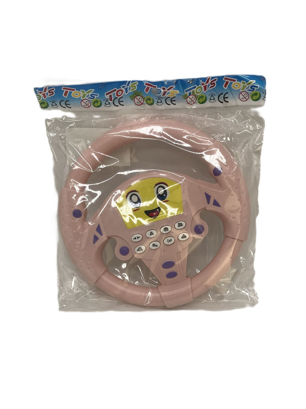 Игрушка Руль музыкальный Смайлик (3260B)