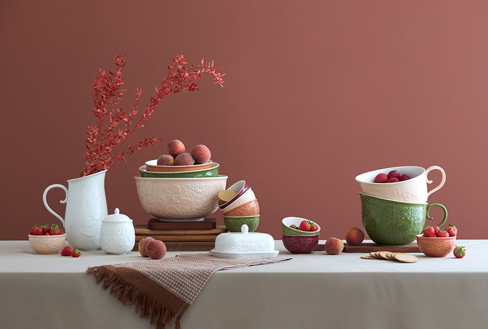 Миска English gardens, 3 л, травянисто-зеленая