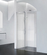 Душевая дверь BelBagno ACQUA BF-1 110 стекло прозрачное/профиль хром