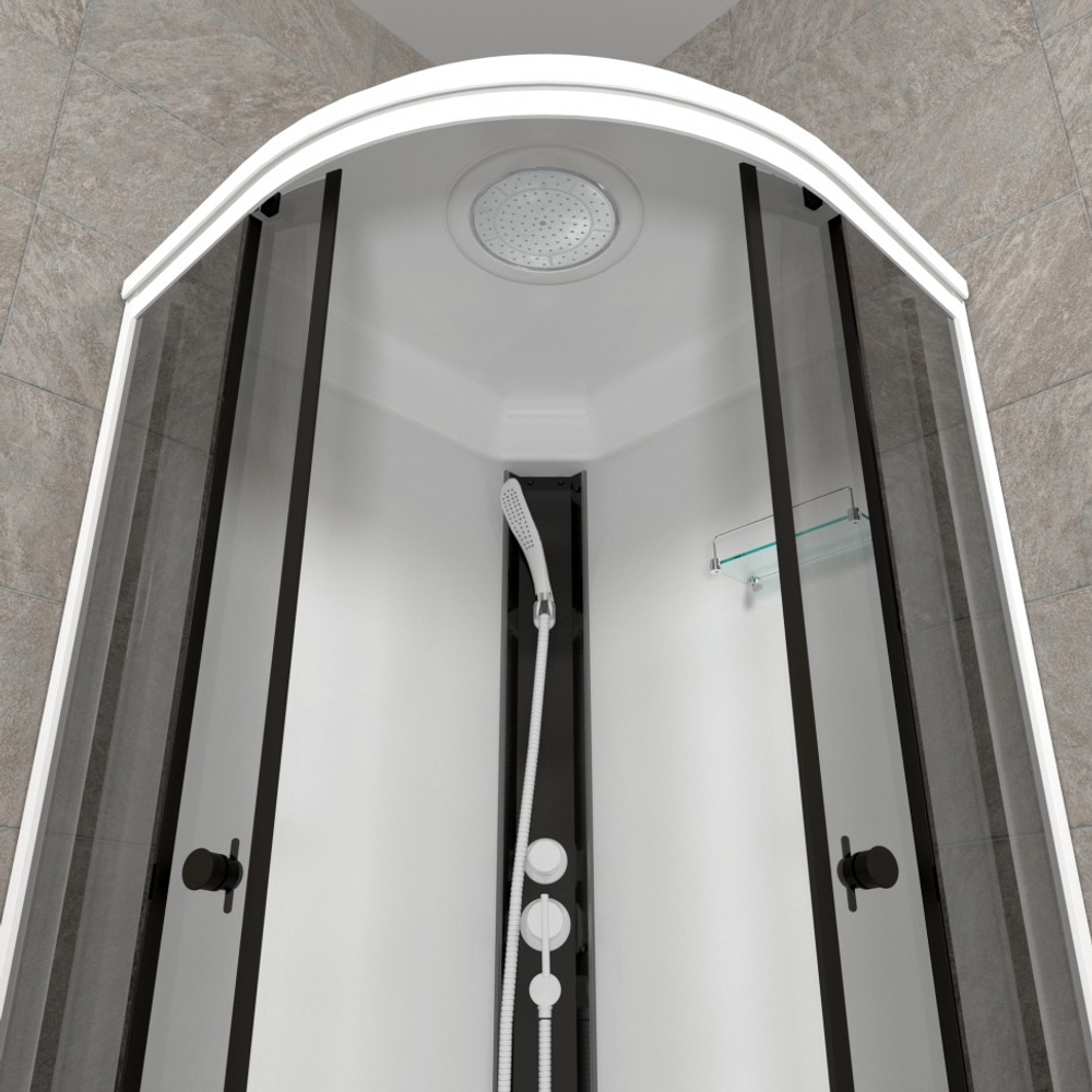 Душевая Кабина Грэй-Вайт 90*90 А