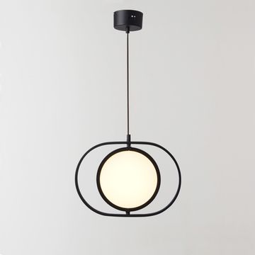 Светодиодный подвесной светильник с поворотным плафоном в кольцевом каркасе ARVET