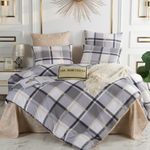 Комплект постельного белья Делюкс Сатин 100% хлопок на резинке LR433