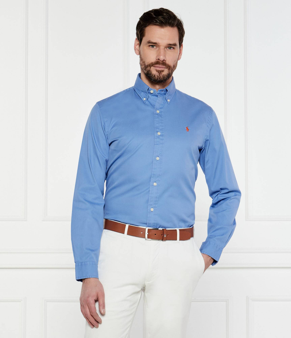 Рубашка POLO RALPH LAUREN - голубой(710937993)