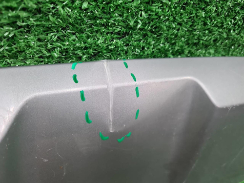 Накладка заднего бампера Chery Tiggo 4 Pro (20-нв)