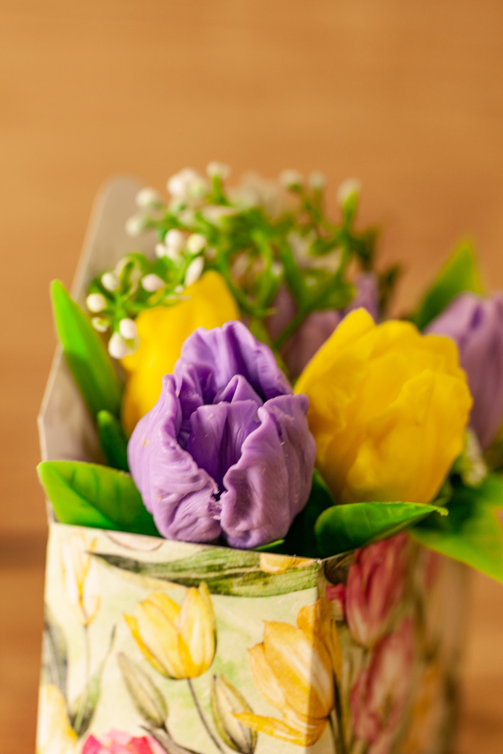 Весна, композиция в конверте 