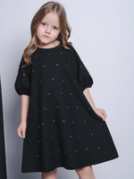 Платье льняное для девочки 7-14 лет