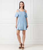 платье lana GUESS - голубой(W82K00 D2GZ0)