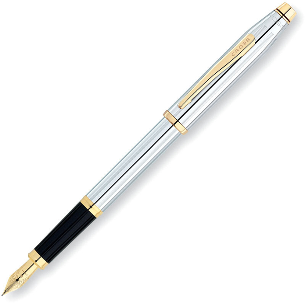 Cross Century II - Medalist, перьевая ручка, F, BL