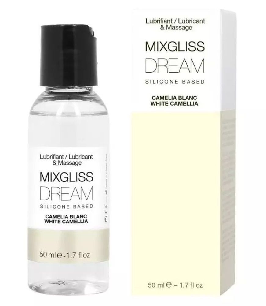 Mixgliss Dream 50 мл – силиконовая смазка с ароматом камелии