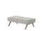 Алдо Банкетка двухместная ALD-04 Storm 022/Металл Капучино 1430*680*470