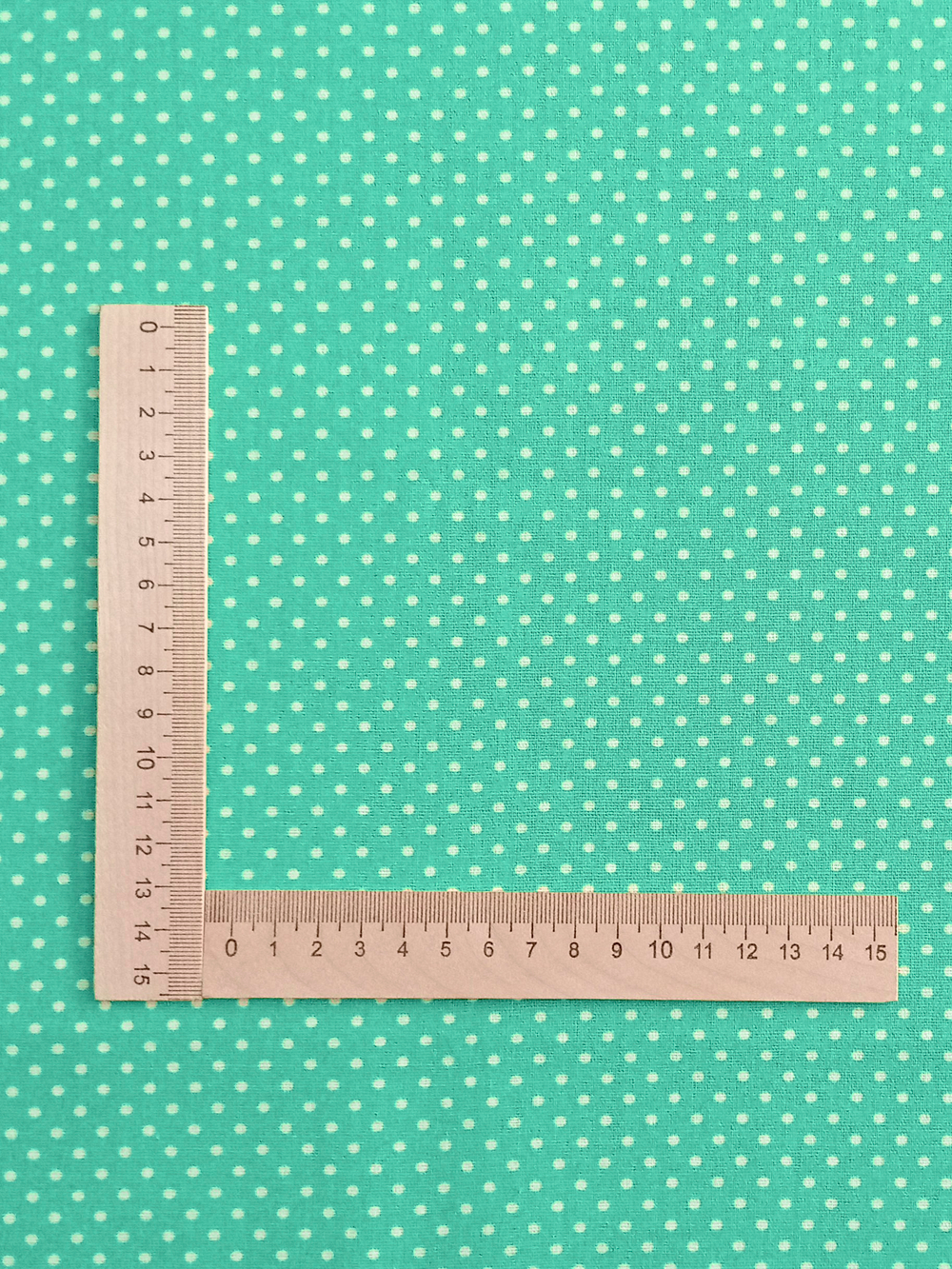 Ткань бязь плательная, рис. "Горох 2 мм", ширина 150 см, арт. 611